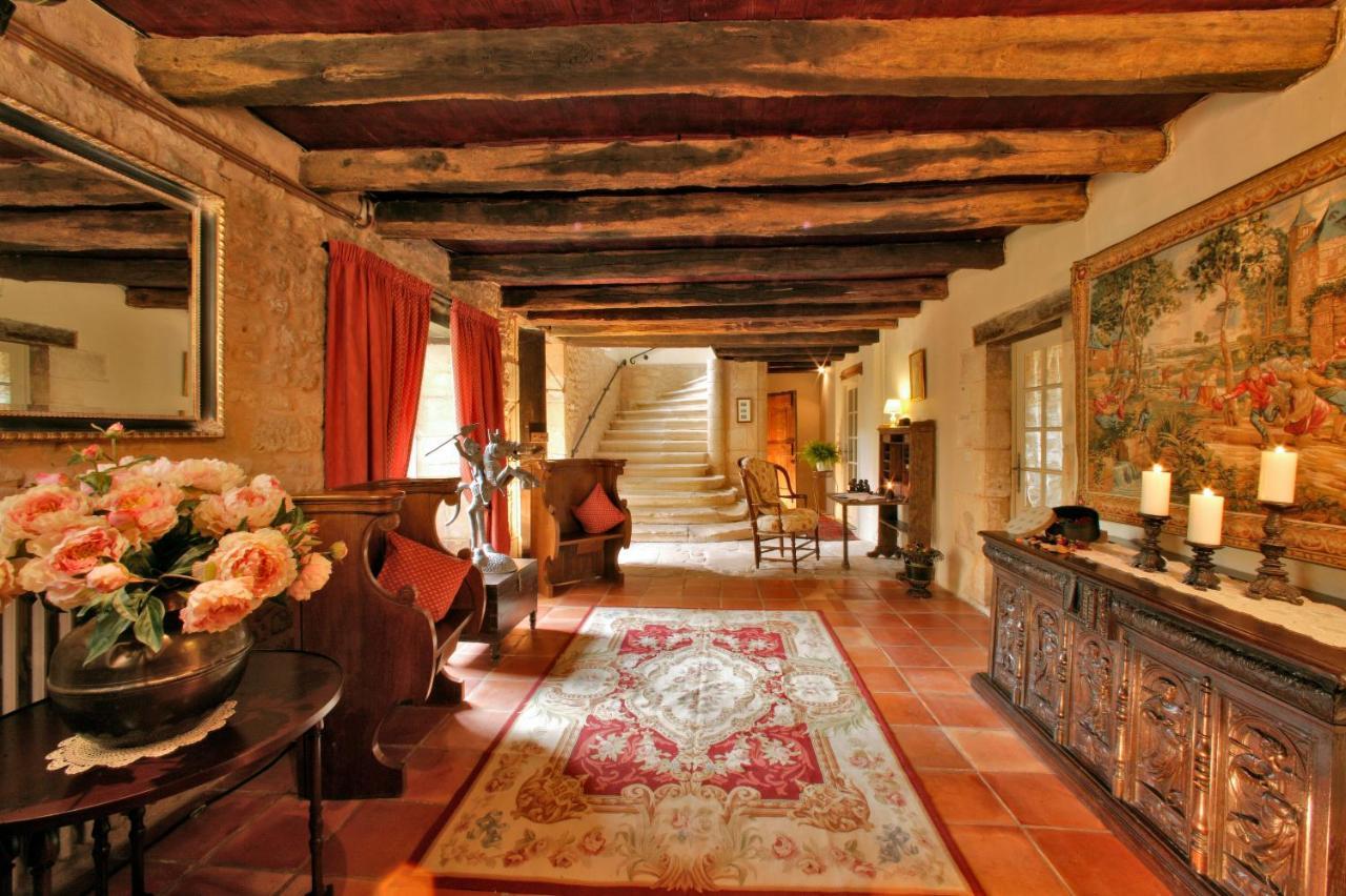 Le Prieure Du Chateau De Biron Biron  Eksteriør billede
