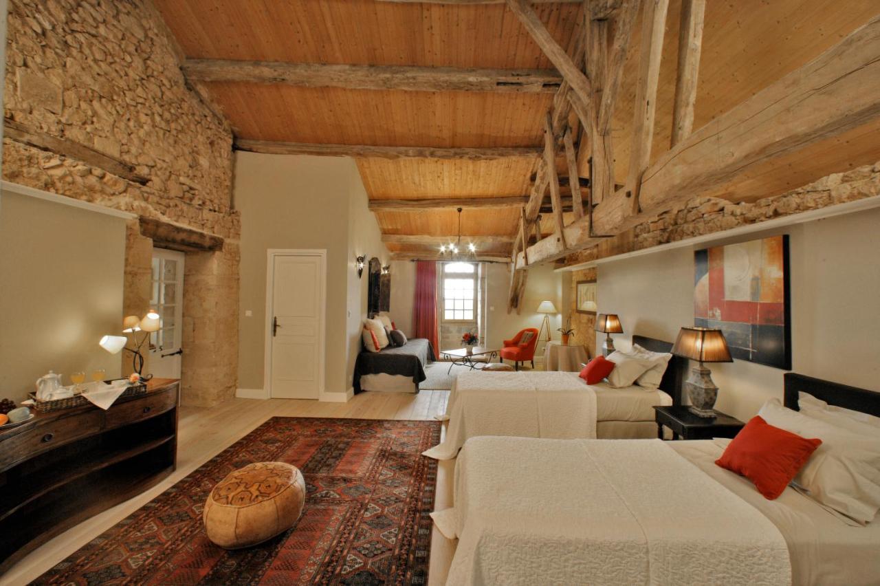 Le Prieure Du Chateau De Biron Biron  Eksteriør billede